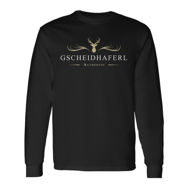 Gscheidhaferl Bayern Bayern Spruch Geschenk Langarmshirts Geschenkideen