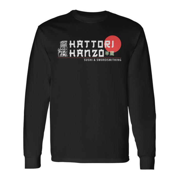 Hattori Hanzo Sushi And Swordsmith Langarmshirts Geschenkideen