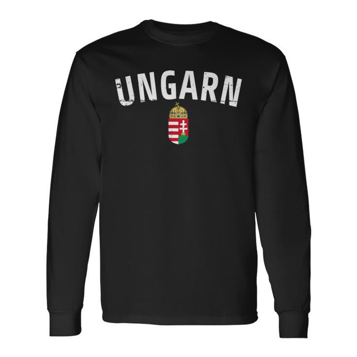 Hungaryintage Hungary Hungarian S Langarmshirts Geschenkideen