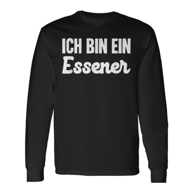 Ich Bin Ein Essener Essen Souvenir German Cities Langarmshirts Geschenkideen