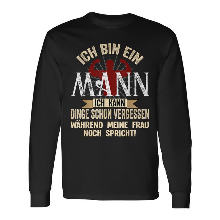 Ich Bin Ein Mann Ich Kann Dinge Schonergessen Sarcasmus Half Sleeve Langarmshirts Geschenkideen