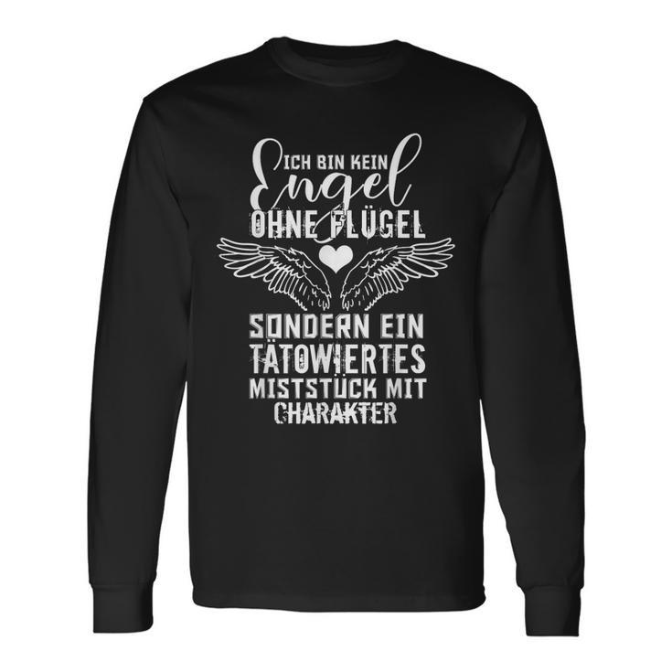 Ich Bin Kein Engel Ohne Flügelen Langarmshirts Geschenkideen