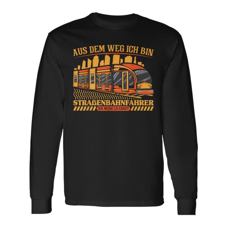 Ich Bin Straßenbahnfahrer Langarmshirts Geschenkideen