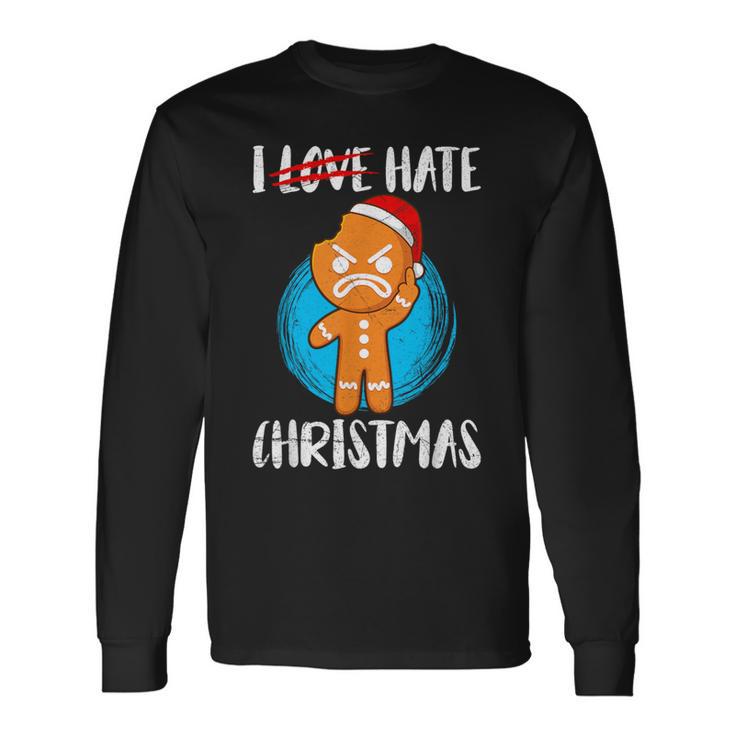 Ich Hasse Christmas Cookie Fun Christmas Langarmshirts Geschenkideen