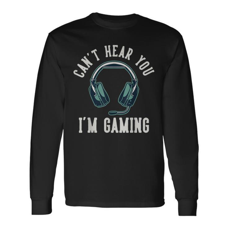 Ich Hörre Dich Nicht Ich Spiel Langarmshirts Geschenkideen