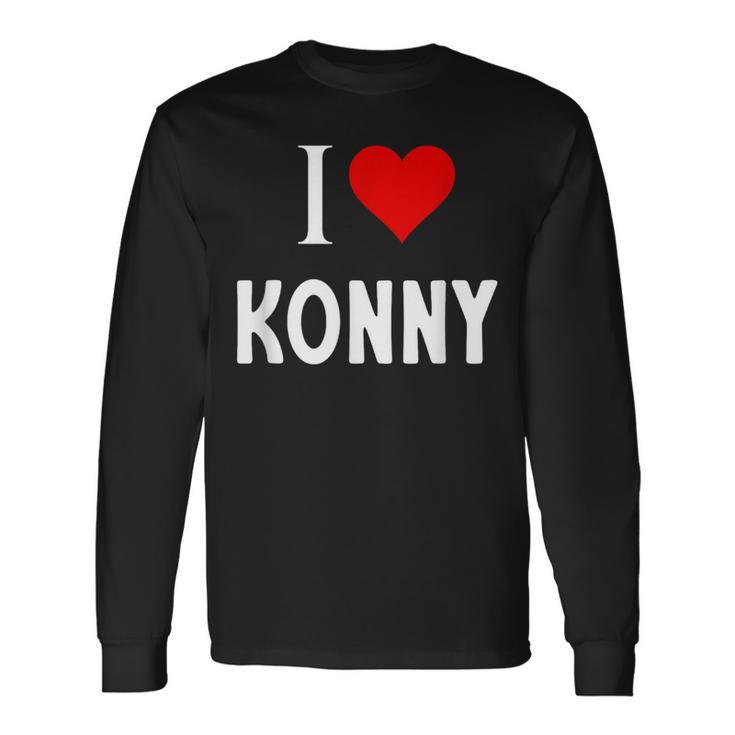 Ich Liebe Konny Langarmshirts Geschenkideen