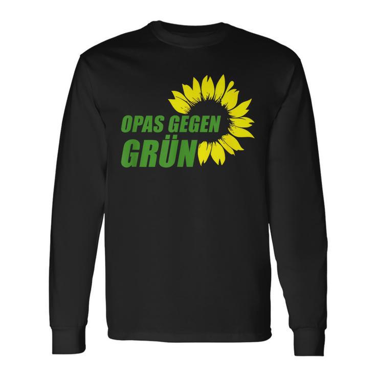 Ich Opas Gegen Grünen Langarmshirts Geschenkideen