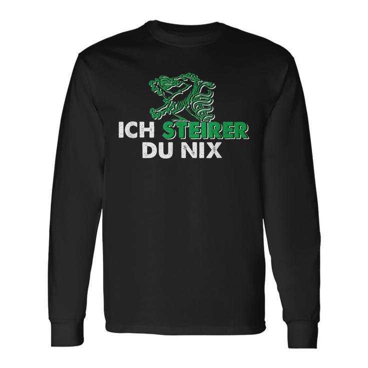 Ich Steirer Du Nix Steiermark Langarmshirts Geschenkideen