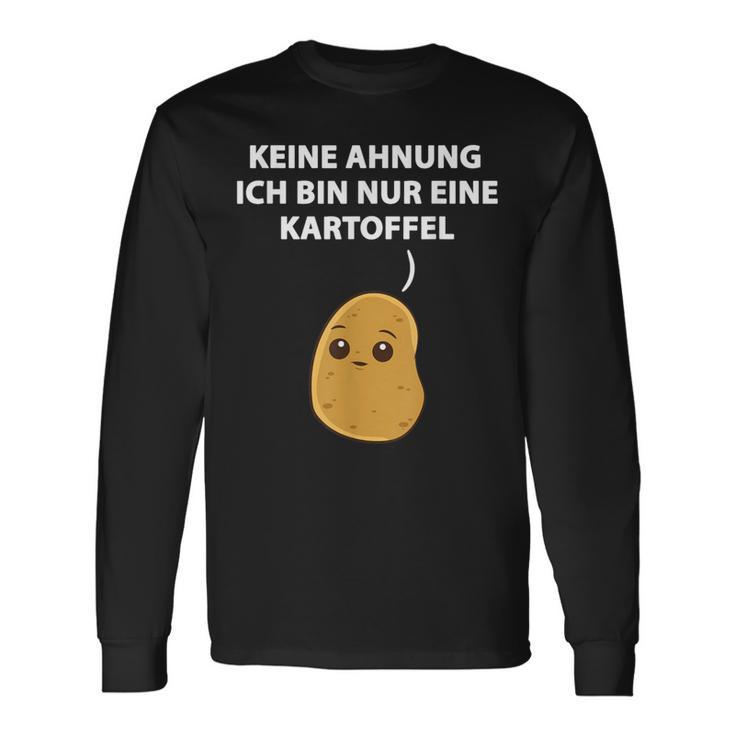 Ich Weiß Nicht Ich Bin Nur Eine Potel I Don't Be I Langarmshirts Geschenkideen