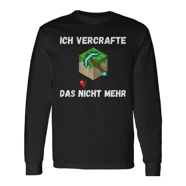 Ichercrafte Das Alles Nicht Mehr Langarmshirts Geschenkideen