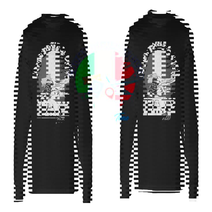 Italia Tour Deacacionesiajeiaje Recuerdoiajero Familia Camiseta de manga larga