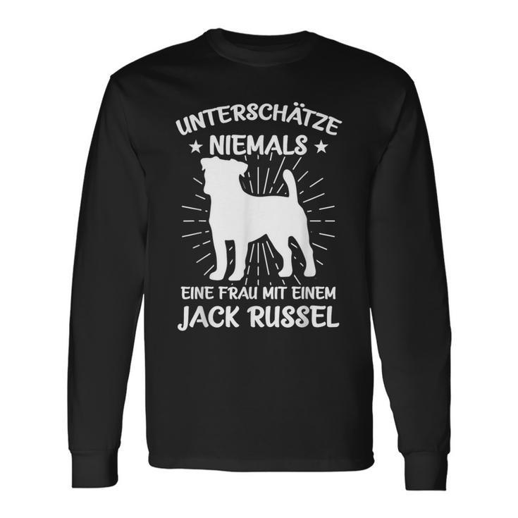 Jack Russell Terrier Dog Jacky Dog Owner Langarmshirts Geschenkideen