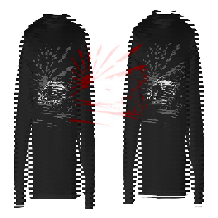 Jdm Drift Auto Sintonizador Motorsport Amantes De Los Coches Camiseta de manga larga