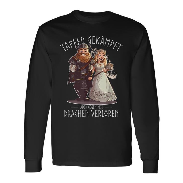 Jgaikings Tapfer Gekämpft Aber Gegen Den Drachenerloren Langarmshirts Geschenkideen