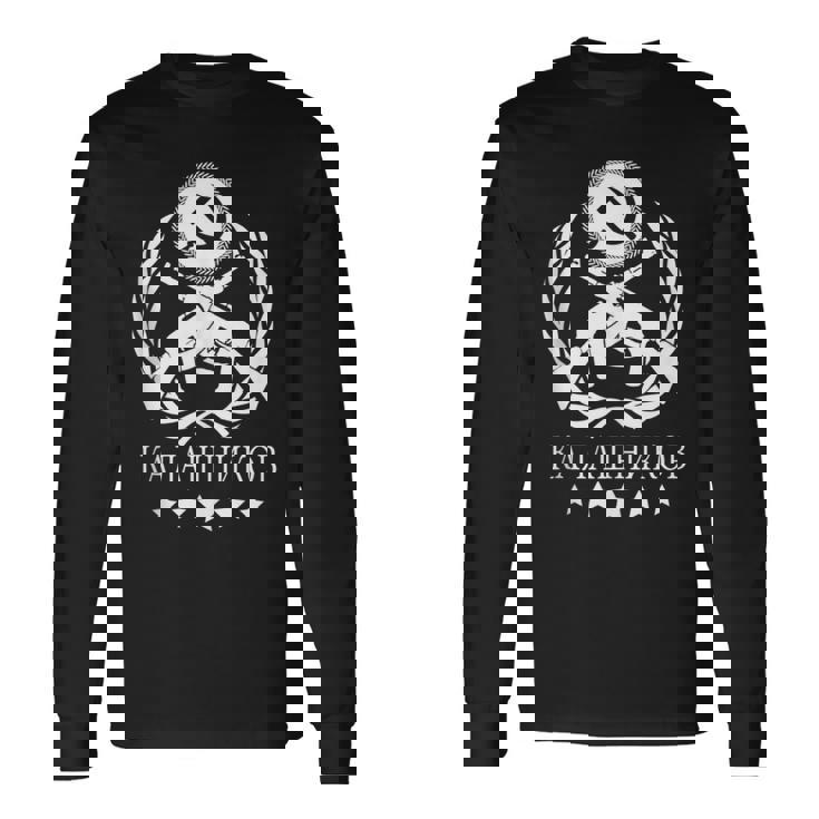Kalashnikov Soviético Ak-47Intage Urss Ruso Rifle Gun Cccp Sin Mangas Camiseta de manga larga