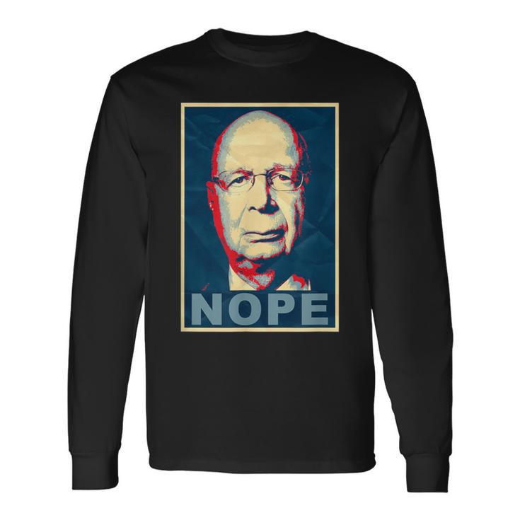 Klaus Schwab Nö Langarmshirts Geschenkideen