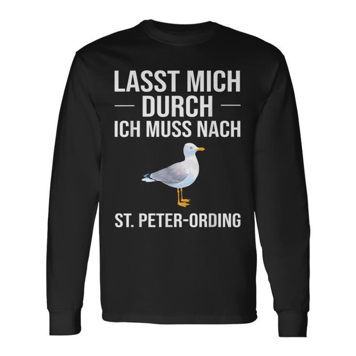 Lass Mich Durch Ich Muss Nach St Peter Ording Holiday Langarmshirts Geschenkideen