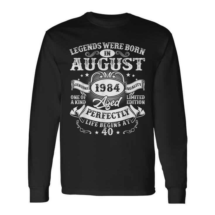 1984 Vintage Birthday T-Shirt For Men - Customizable 40th Birthday Gift Idea - Bday Star Design