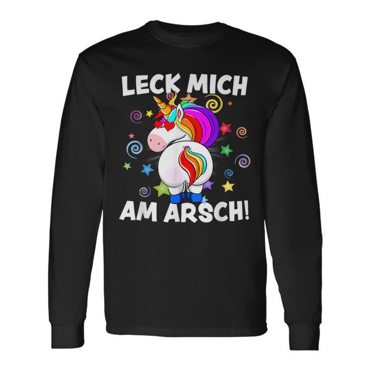 Lick Mich Am Arsch Langarmshirts Geschenkideen