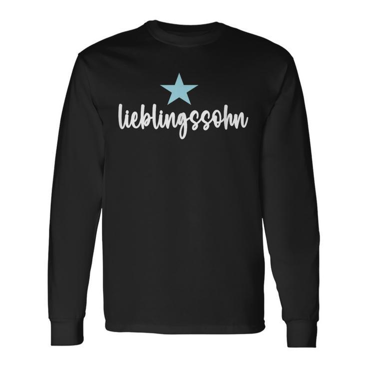 Lieblingssohn Beste Sons Langarmshirts Geschenkideen