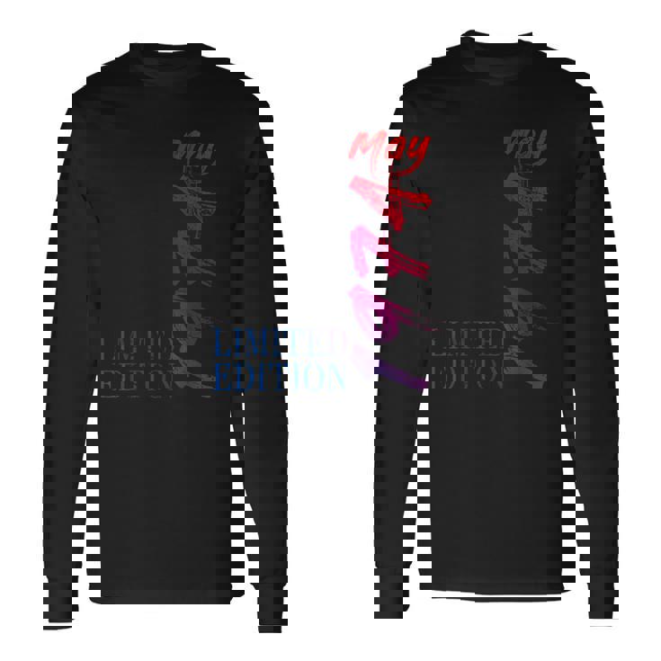 Limited Edition Maggio 1974 Regalo 50 Compleanno Uomo Donna Maglietta a maniche lunghe
