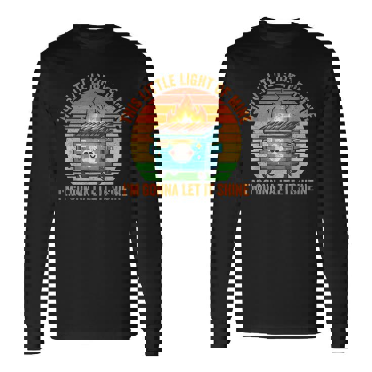 This Little Light-Of Mine I'm Gonna Let It Shine Vinatage Long Sleeve T-Shirt