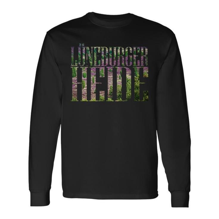 Lüneburger Heide Deutschland Landschaft Langarmshirts Geschenkideen