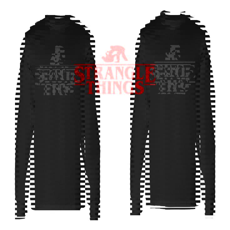 Lustiges Bjj Jiu-Jitsu Brasileño Camiseta de manga larga
