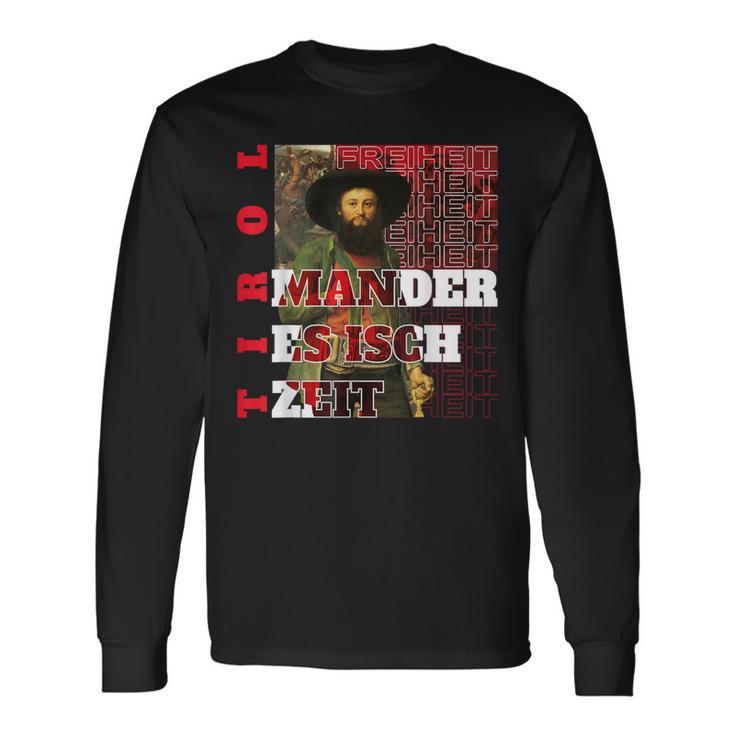 Mander Es Isch Zeit Andreas Hofer Tirol Langarmshirts Geschenkideen