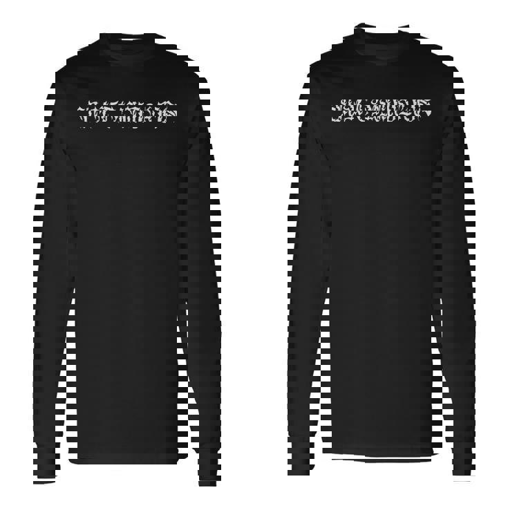 Matamoros Streetwearintage Cholo Script Goth Inspired Maglietta a maniche lunghe