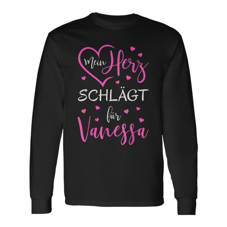 Mein Herz Schlägt Füranessa I Love I Loveanessa Langarmshirts Geschenkideen