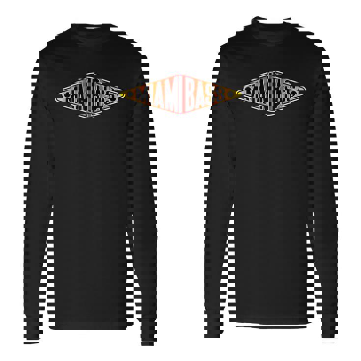 Miami Bass – The Retro Beats Rap Hip Hop Long Sleeve T-Shirt
