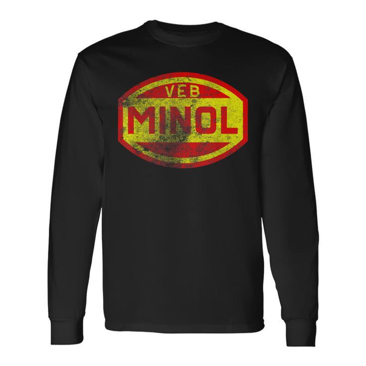 Minol -Eb Folkseigenen Berieb Minol Grunge Effect Langarmshirts Geschenkideen