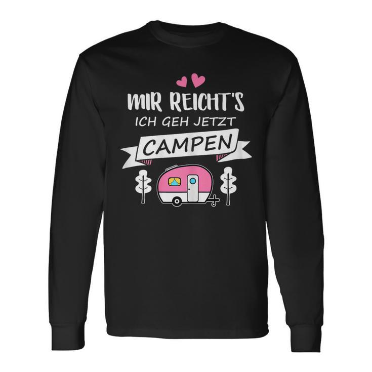 Mir Reichts Ich Geh Camping Caravan Camper Langarmshirts Geschenkideen