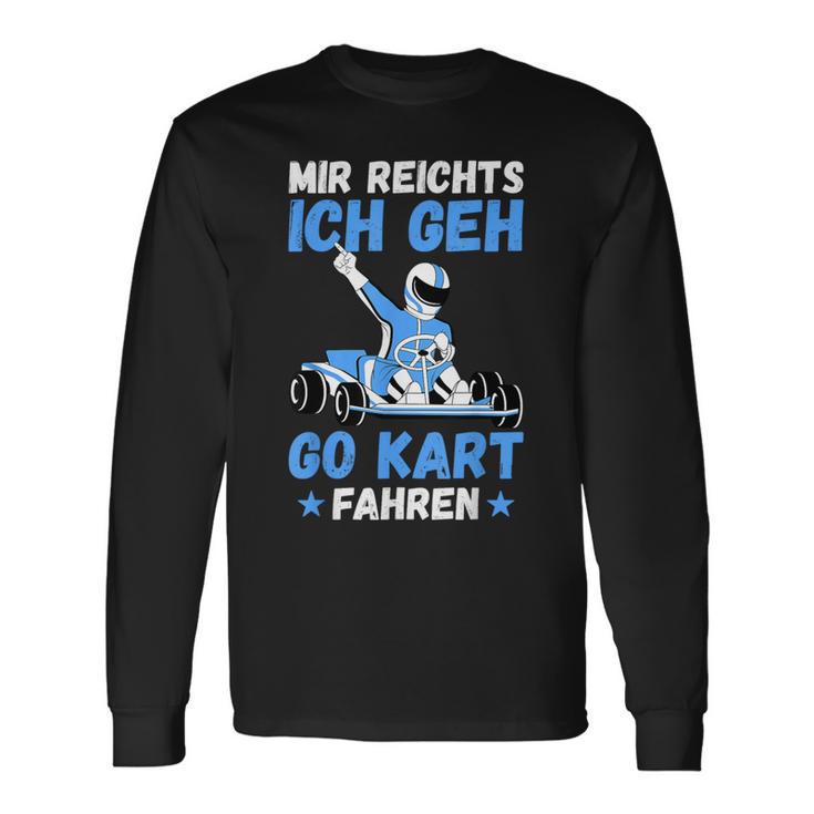 Mir Reichts Ich Geh Go Kart Driving Racing Kart Gokart Boys' Langarmshirts Geschenkideen