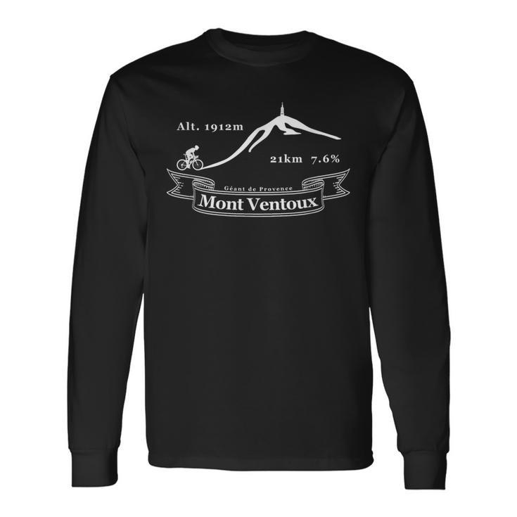 Montentoux Bicycle France Alps Tour Cycling Langarmshirts Geschenkideen