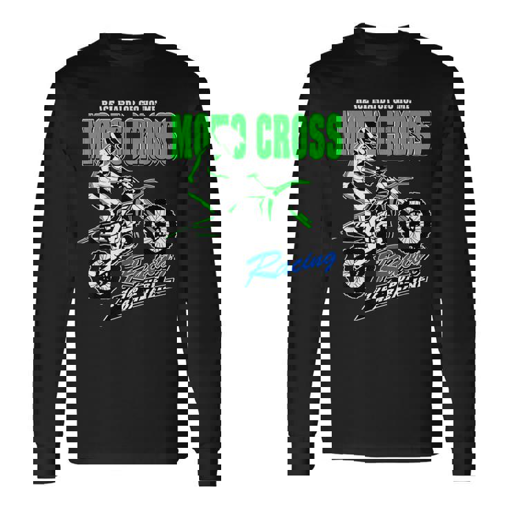 Moto Cross Supercross Maglietta a maniche lunghe