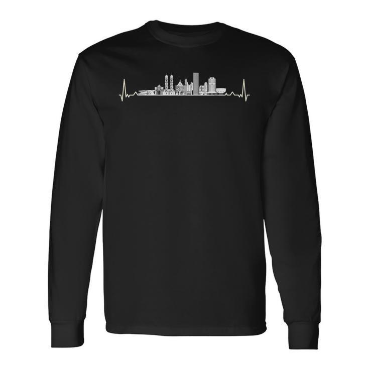 Munich City Of Munich Skyline Langarmshirts Geschenkideen