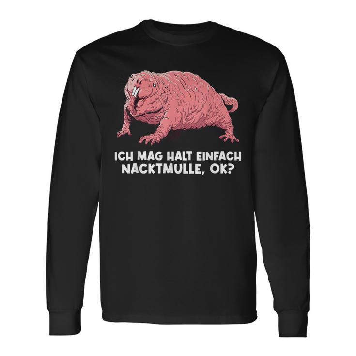 Naked Mull Ich Mag Halt Einfach Naktmulle Langarmshirts Geschenkideen