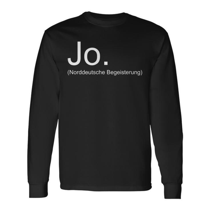 Norddeutsche Begeisterung Meer Balstse Langarmshirts Geschenkideen