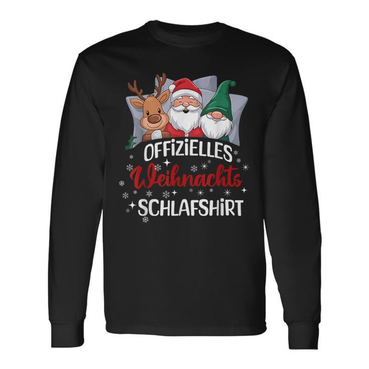 Offizielles Weihnachts Schlaf Lustig Familie Pyjama Langarmshirts Geschenkideen