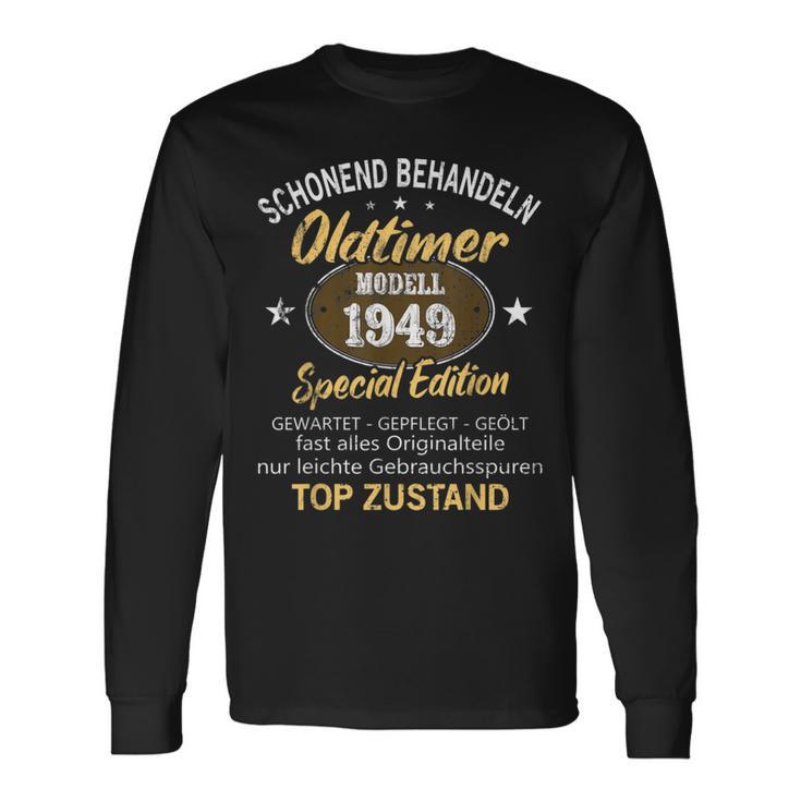 Oldtimer Baujahr 1949 Geborenintage 1949 Birthday Langarmshirts Geschenkideen