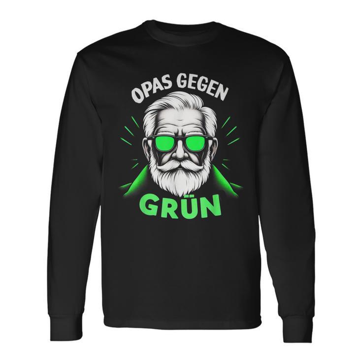 Opas Gegen Grüne Nein Danke Langarmshirts Geschenkideen