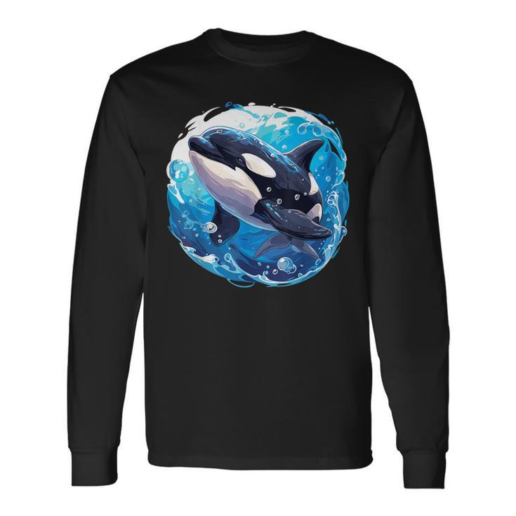 Orcas Orca Langarmshirts Geschenkideen