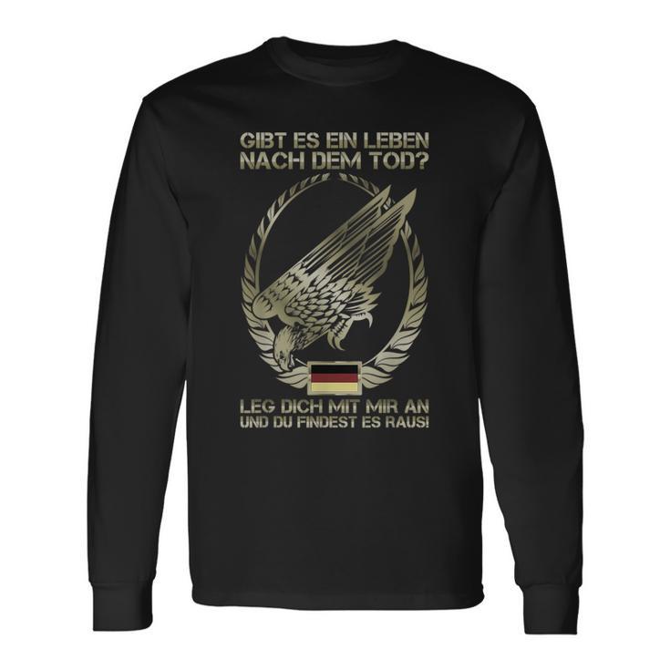 Paratrooper Badge Eagle Ein Leben Nach Dem Tod Langarmshirts Geschenkideen