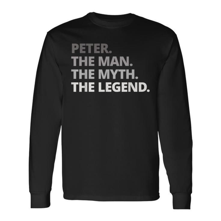 Peter Slogan Langarmshirts Geschenkideen