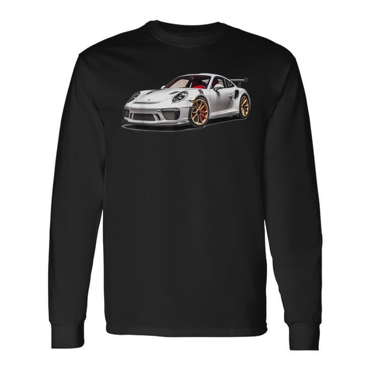 Porsc Gt 3 Rs Sports Car Coupe 911 Langarmshirts Geschenkideen