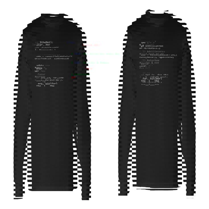 It Programmatore Coder Codice Codifica Computer Pc Regalo Maglietta a maniche lunghe