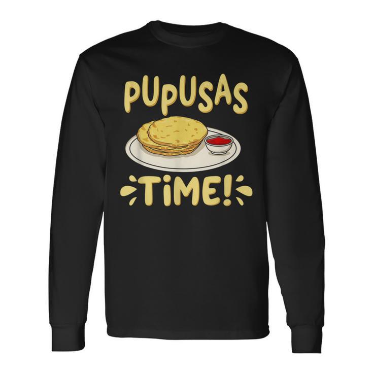 Pupusas Langarmshirts Geschenkideen