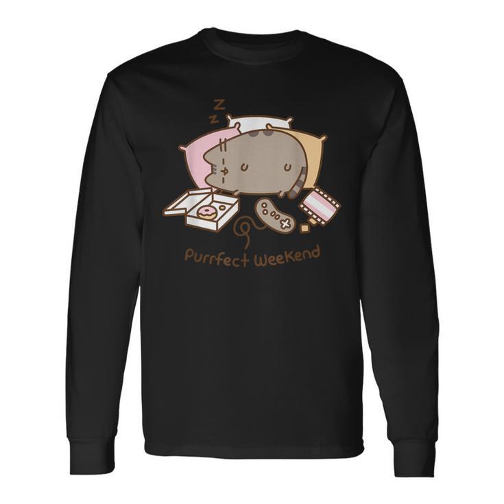 Pusheen Purrfect Weekend Langarmshirts Geschenkideen